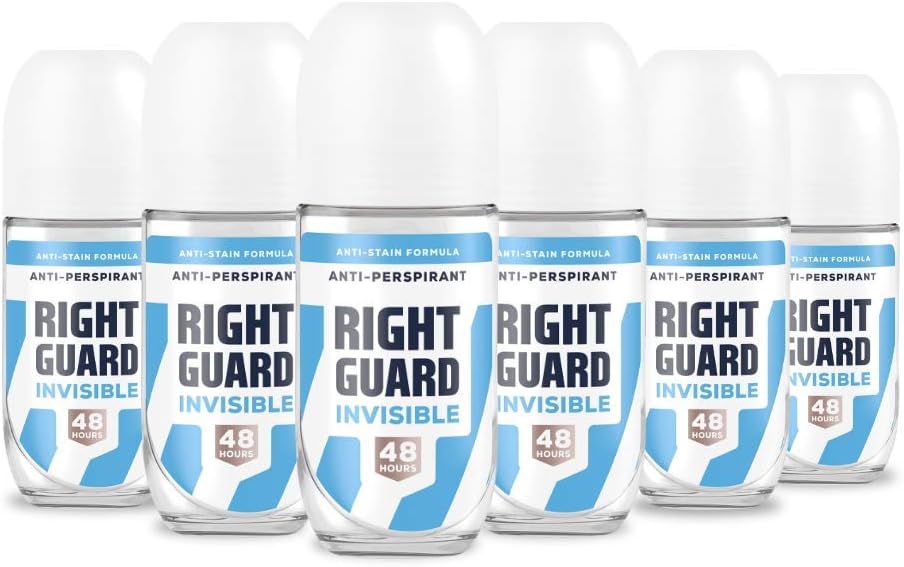 Right Guard Womens Total Defence 5, Invisible AntiPerspirant Deodorant