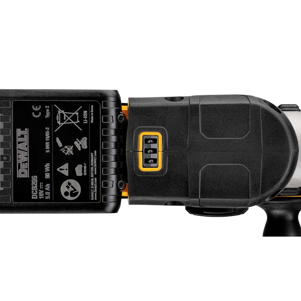 DEWALT DCH273P2 młotek obrotowy SDS-Plus 2 1J 400 W 2x 18 V 5 Ah Black Yellow