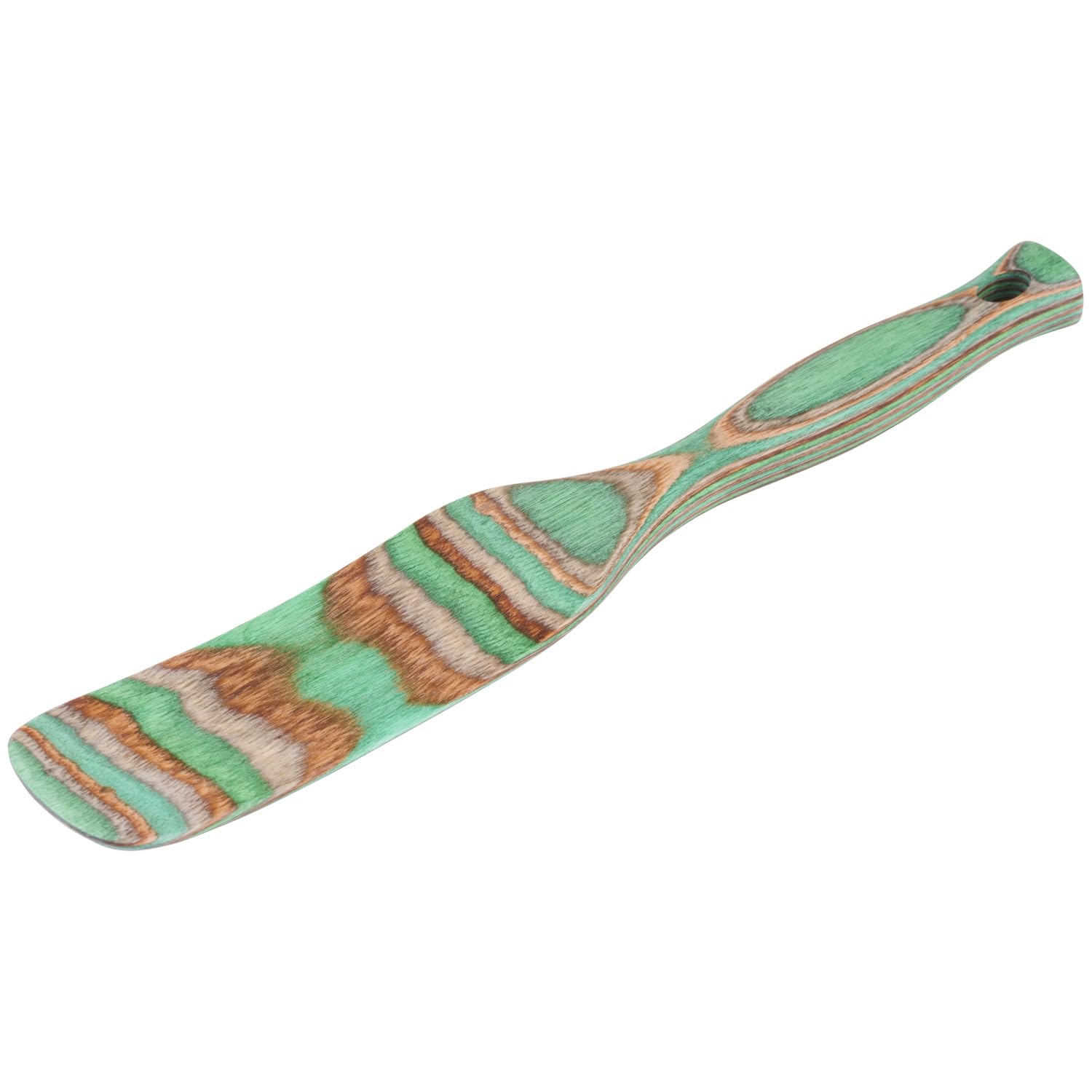 Island BambooPakkawood 11-Inch Spurtle, Mint