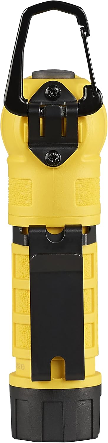 Streamlight 88831 PolyTac 90 X 500-Lumen 7,000-Candela Right-Angle Compact Tactical LED Flashlight, Yellow