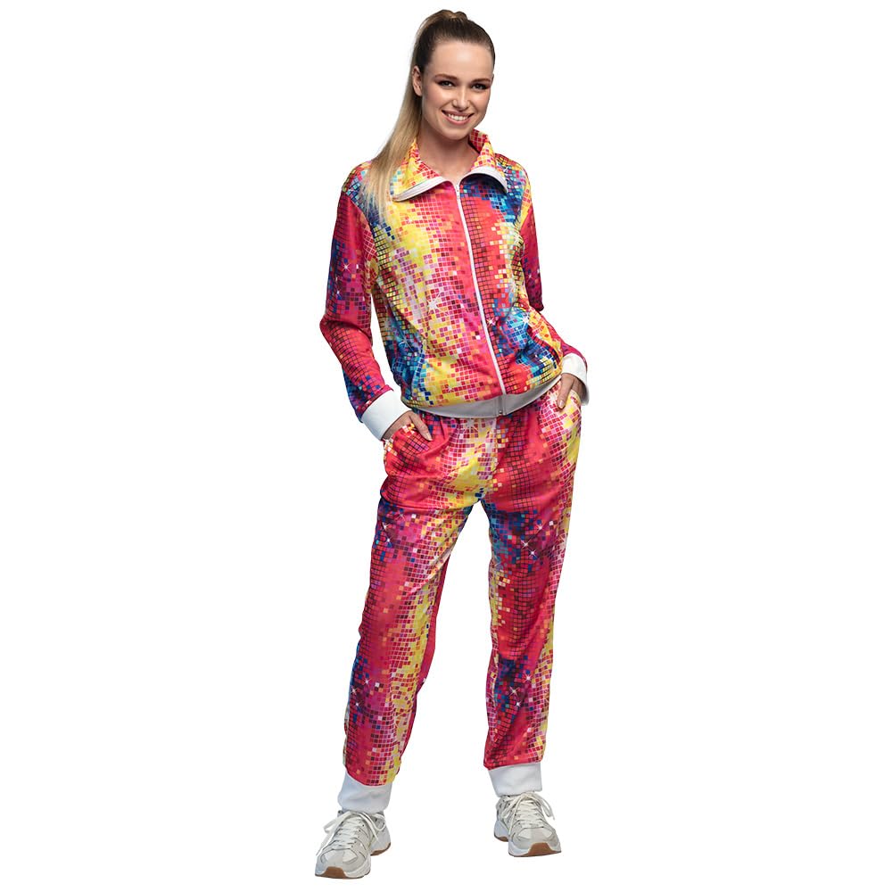 Boland Women's Multicoloured 88552 Disco Babe Shell Suit (L), L