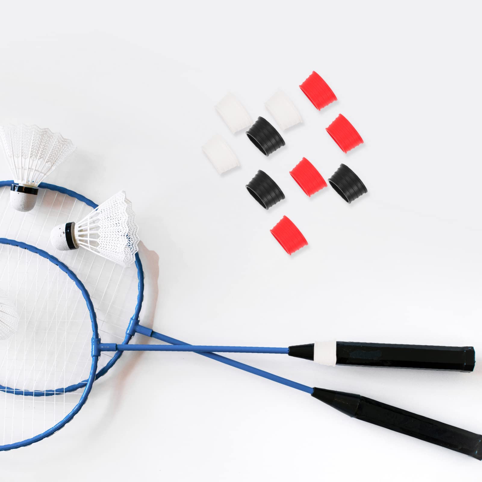 ibasenice Tennis Griffband rutschfeste Overgrips Für Tennis Und Badmintonschläger Schweißabsorbierend Und Langlebig Rot Für Sportgeräte