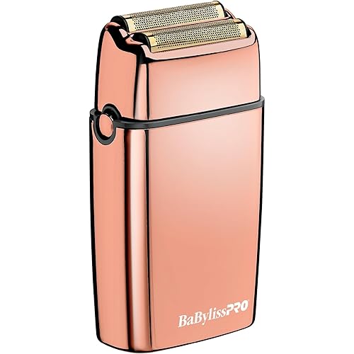 METALFX Double Foil Shaver, Handheld Electric Razor for Travel, Portable Cordless Close Face Shaver for Head, Beard, & Neck