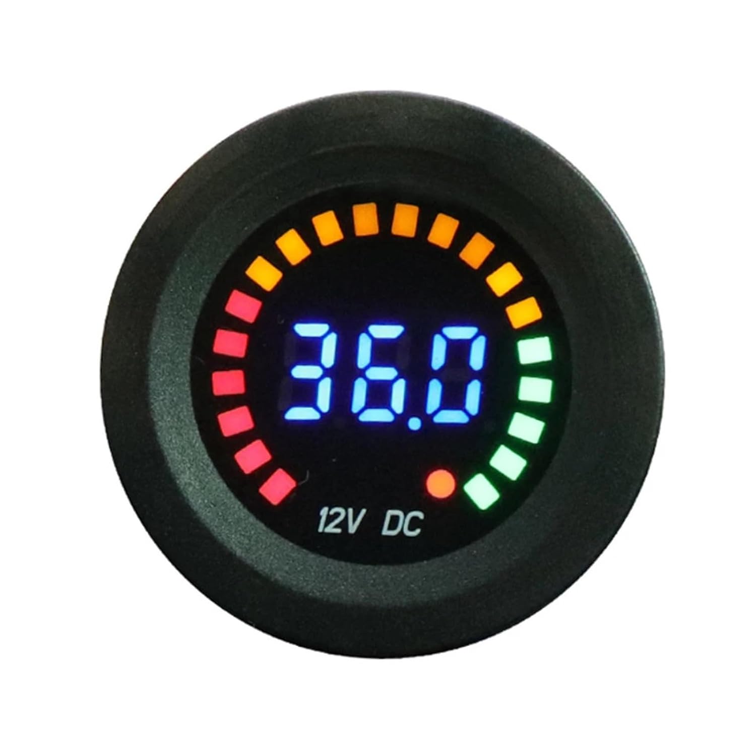 1pc Universal Car Digital Voltage Motorcycle Boat LED 5V-36V Voltmeter Panel Volt Meter Monitor Gauge Display Car Accessories