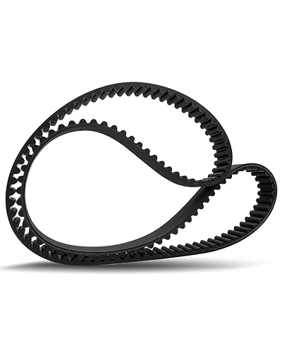 Correa de transmisión trasera 133T de 1-1/2 pulgadas, repuesto 40015-90 1204-0050, compatible con Harley Davidson FXD FXDL FXDS FXDWG Dyna Super