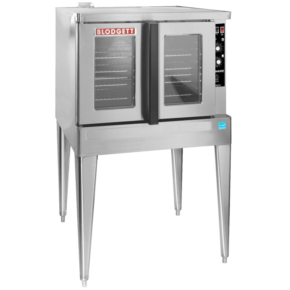 Blodgett ZEPHAIRE-100-G Single Deck Standard Depth Full Size Gas Convection Oven - 50,000 BTU
