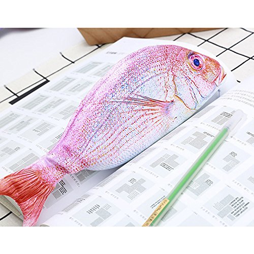 Amazon | オルルド釣具 おさかなさん 魚型 ポーチ 小物入れ ペン