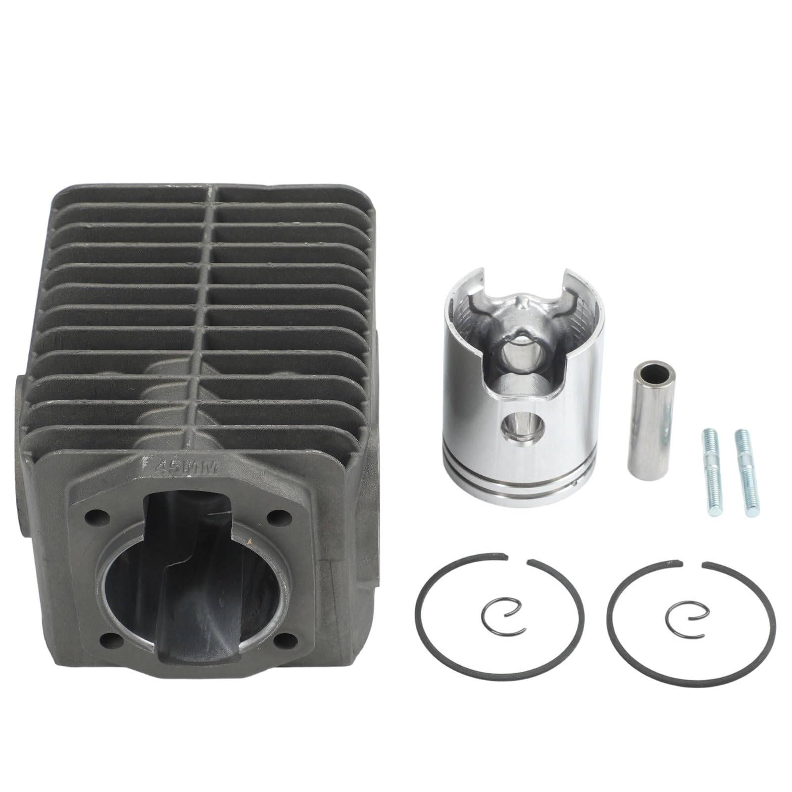 Juego de juntas de cilindro y pistón de 45 mm para Wacker WM80, BS500, BS600, BS700 (0099336, 0045909) – Recambios para recortadoras, desbrozadoras y herramientas de jardín