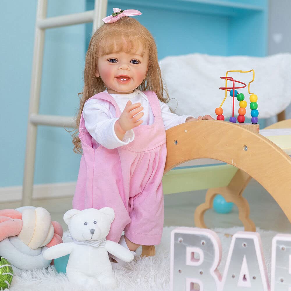 ★新品★BABESIDE リボーンドール 笑顔のぽっちゃりベビーちゃん♥ Amazon | Protow リボーンドール 50cmリアルな 笑顔赤ちゃん人形