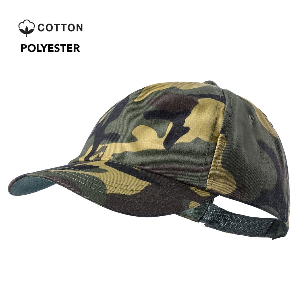 Caja Regalo Vino - Pack de 2 Botellas de Crianza + Regalo Al Mejor Cazador + Kit con Gorra y Mochila de Camuflaje para Caza - D.Origen Olite Navarra - Ideal para regalar