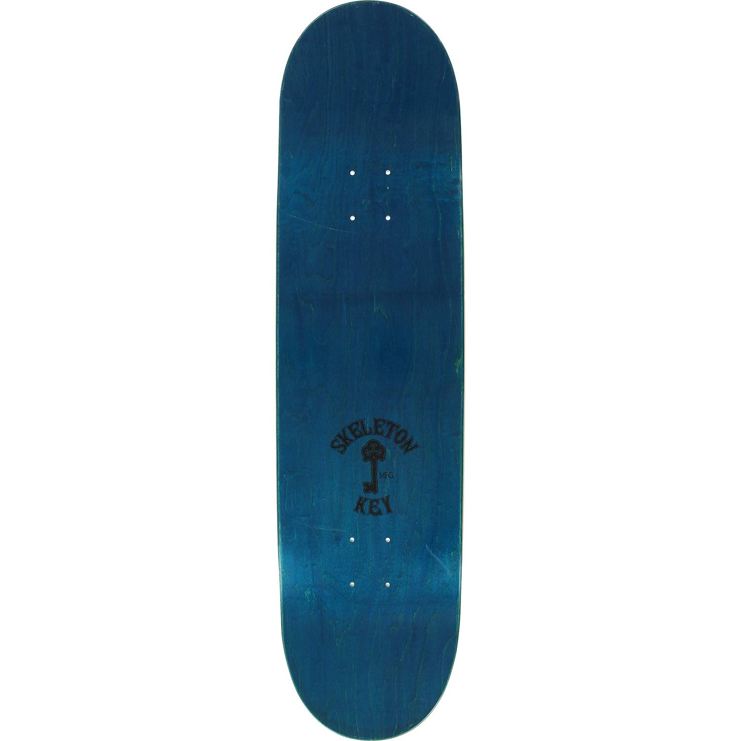 Skeleton Key Mfg Key Logo Skateboard Deck - 8