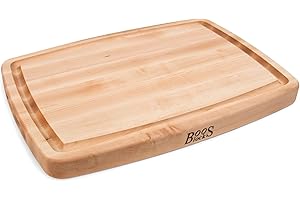 John Boos Wood Cutting Board with Juice Groove: A Culinary Masterpiece for Seamless Food Preparation
