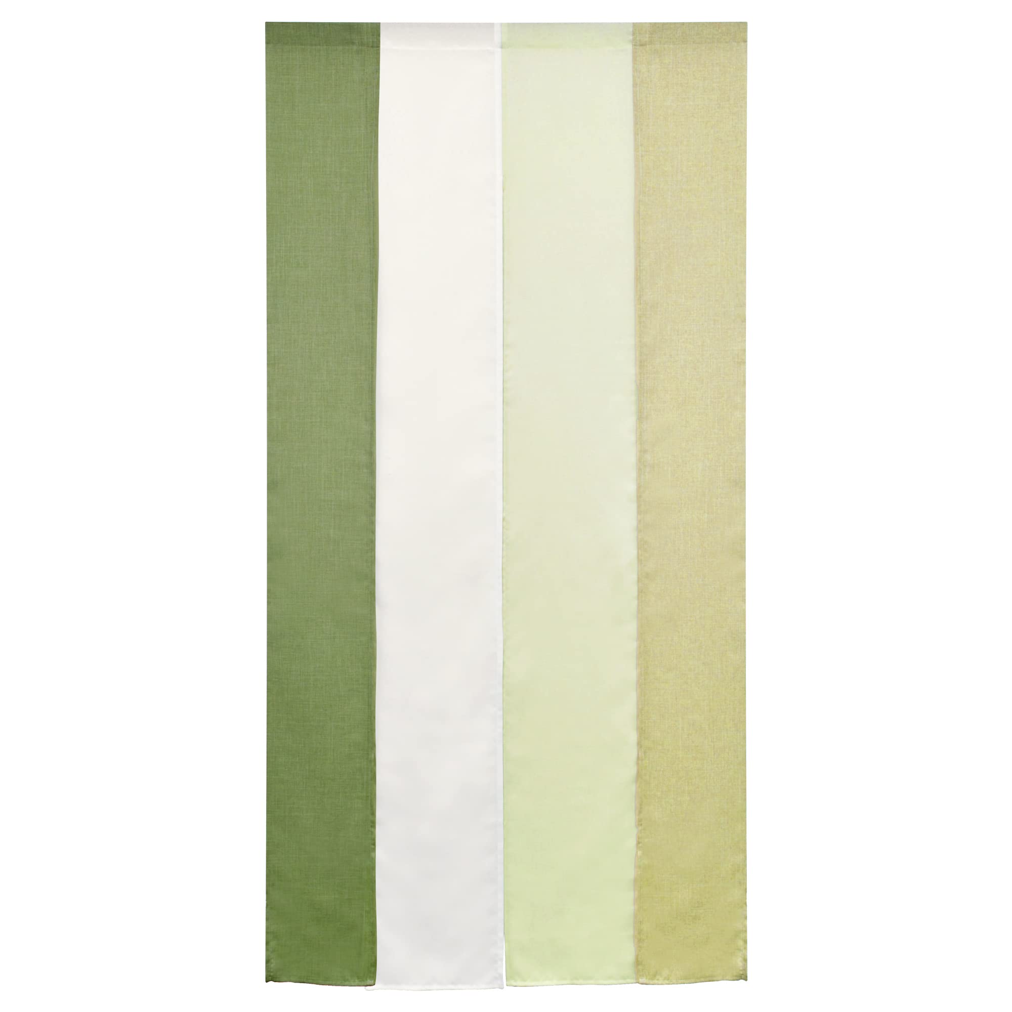 Gradient Green Noren Room Divider Curtain