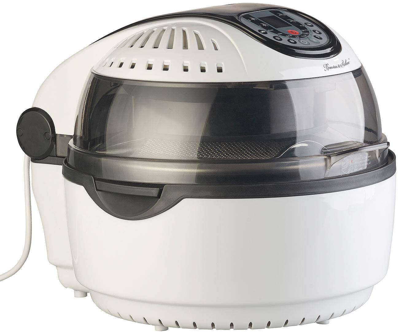 Four à convection halogène 10 L / 1200 W avec 6 programmes et accessoires HK-10 [Rosenstein & Söhne]
