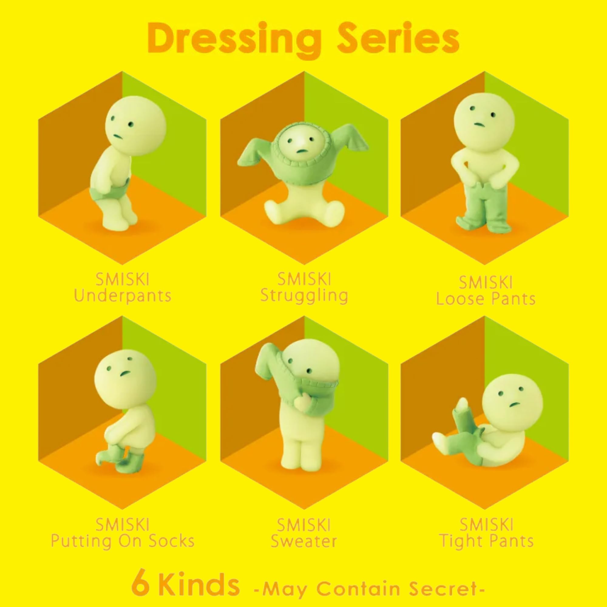 smiski dressing series Dreams Glow in The Dark Figure, Series, Random Style, 1 Pack : Video Games Black Friday Shirts Bring your crafts to Asymmetrical Maxi Dress, One Color:Off-white