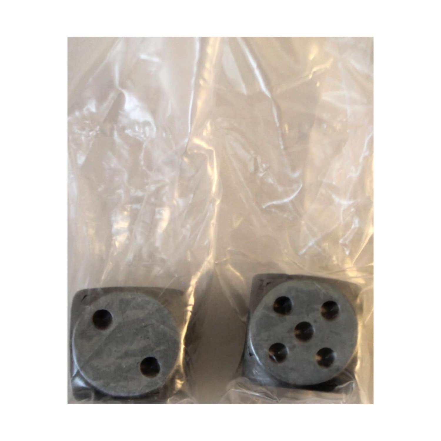 Crystal Caste d6 16mm Silver - Antique (2)