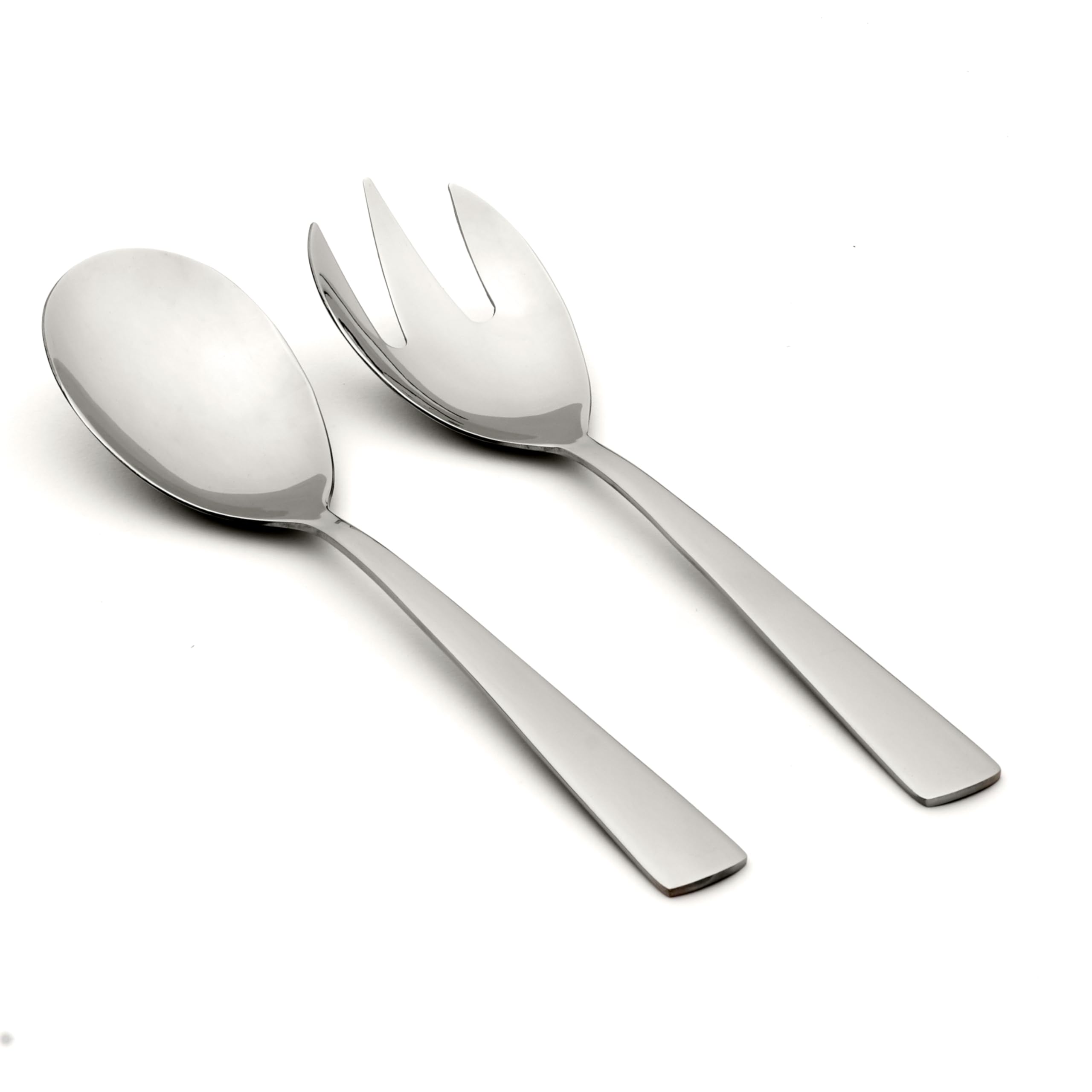 Oneida Nocha 2 Piece Everyday Flatware Salad, 18/0 Stainless Steel, Silverware Set
