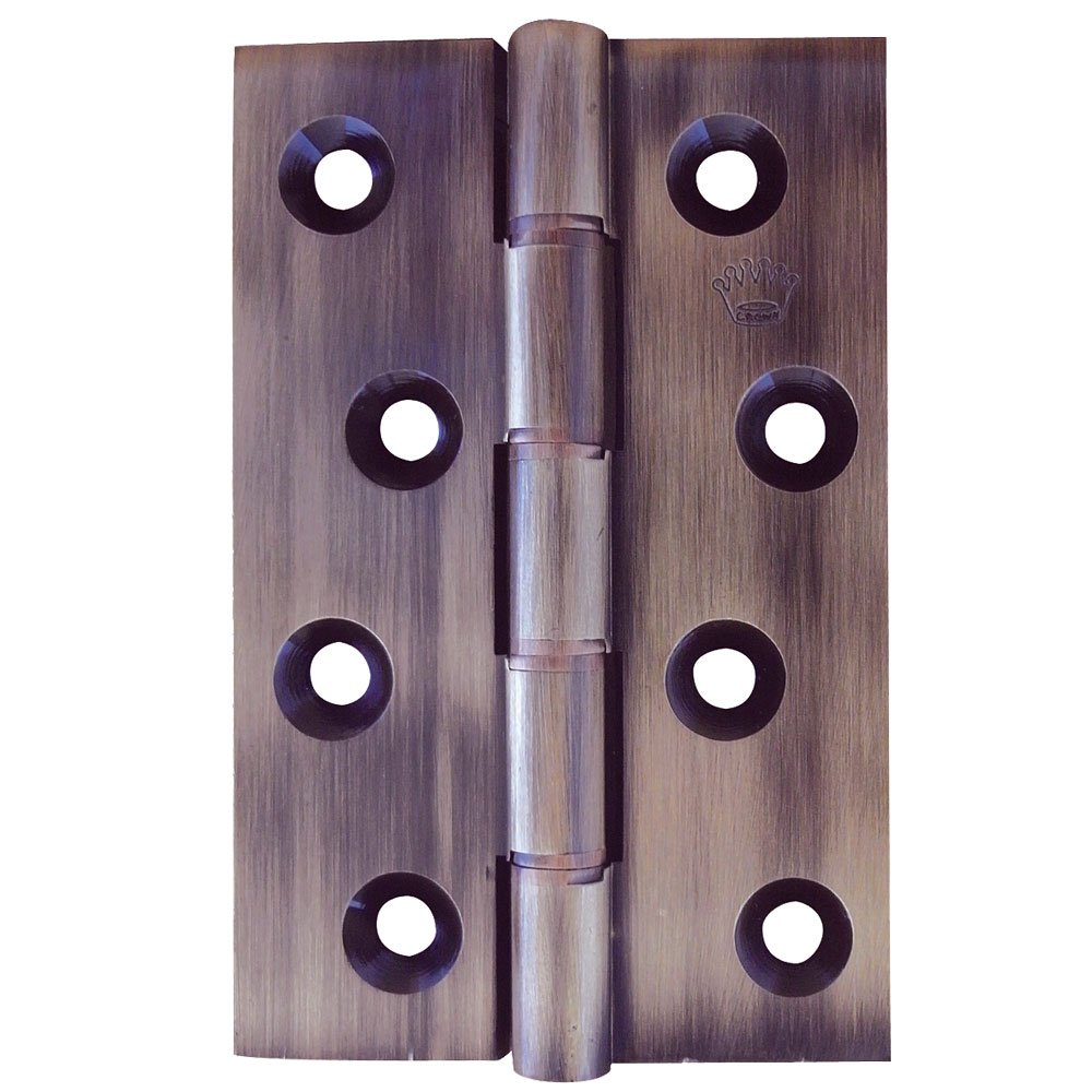 Architectural Phosphor Bronze Washered Hinge 102mm x 67mm x 3.5mm - Bronze