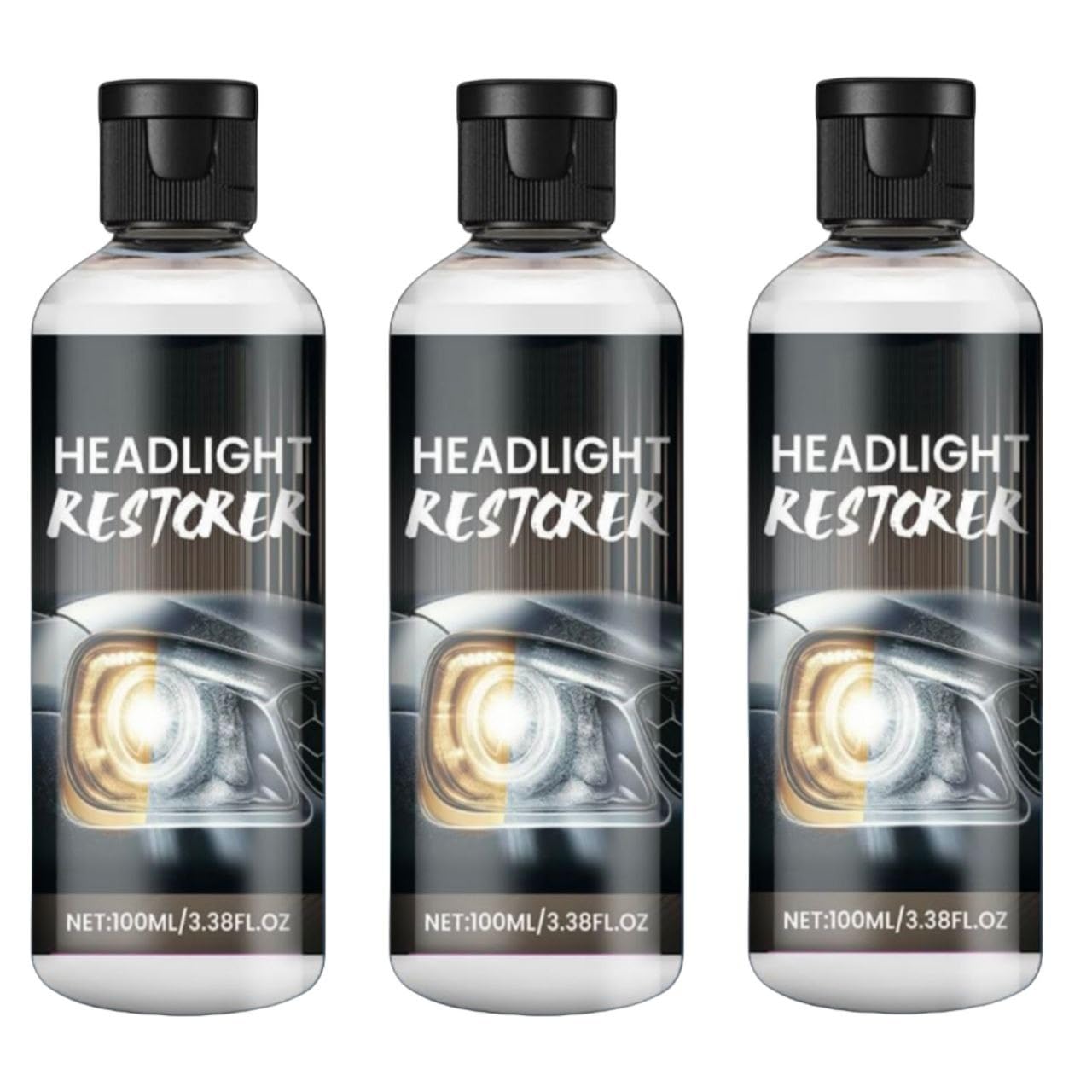 Automotive Headlight Cleaner100ml | Designed for Headlamp Surface Cleaning and Appearance | Easy to Use for Clearer, Fresher-Looking Lights (2)