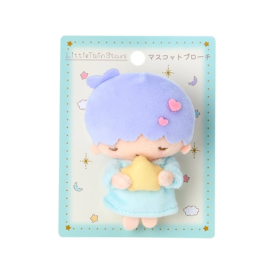 サンリオ リトルツインスターズ マスコットブローチ Amazon.co.jp: サンリオ(SANRIO) マスコットブローチ（フレーム