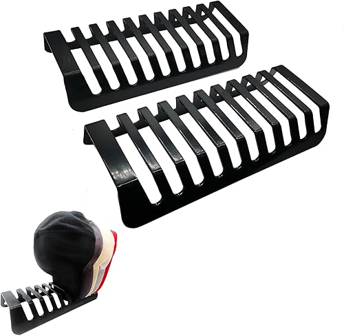 Percheros para gorras de béisbol, organizador de gorras de béisbol que pueden almacenar 10 gorras de béisbol, no requiere instalación,