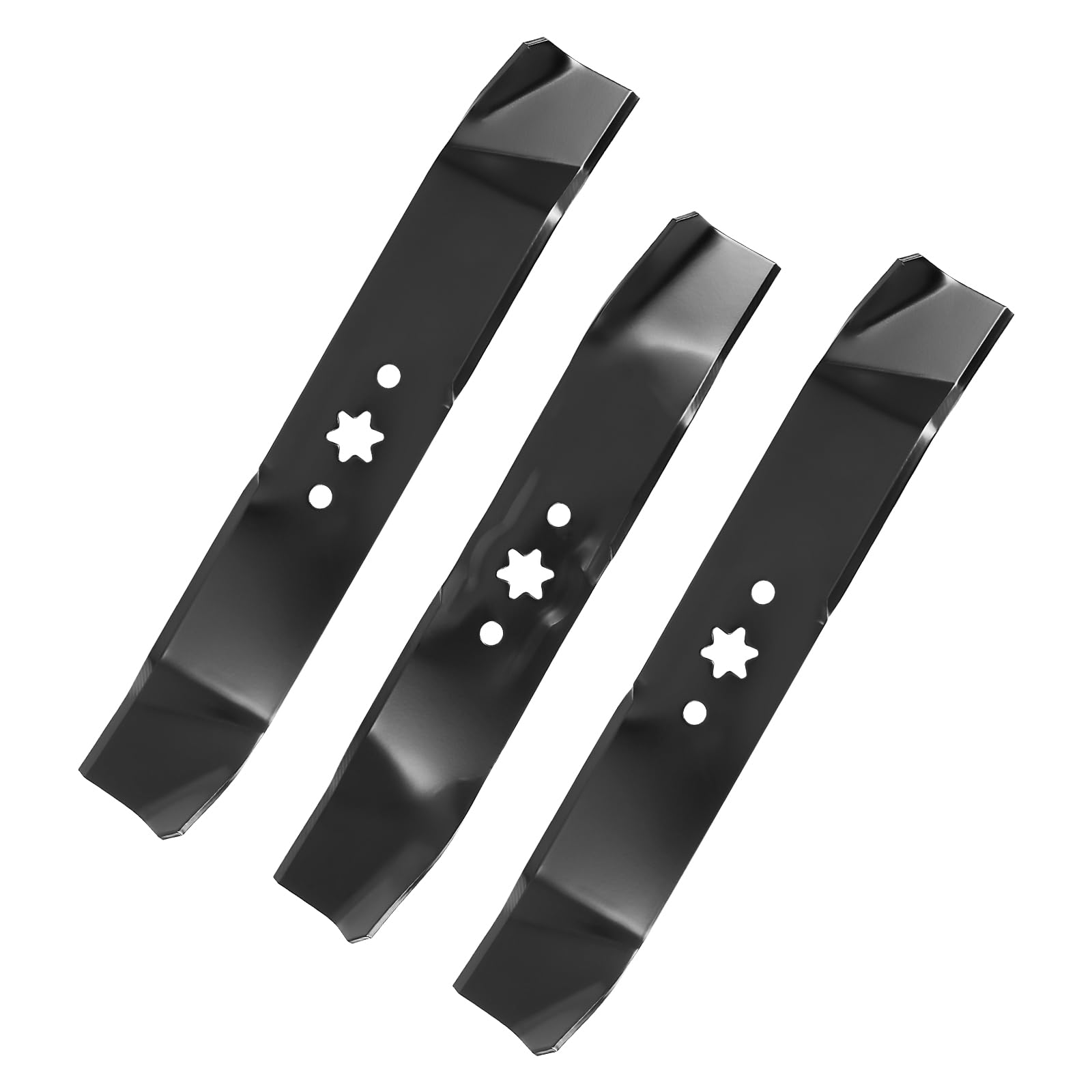 94 SIMILAR SEE PICTURES -04125 & 942-04124 Lawn Mower Blades Kit for 46" Deck, Compatible with Cub Cadet i1046 LT1045 LT1046 Toro MTD Troy-Bilt, Replaces 742-04124, 742-04125, 742-0612, 942-0612, 3 Pack