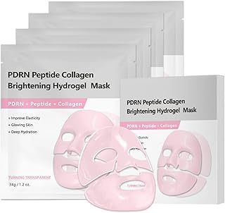 Collagen Hydrogel Mask, PDRN Peptide Hydratin...