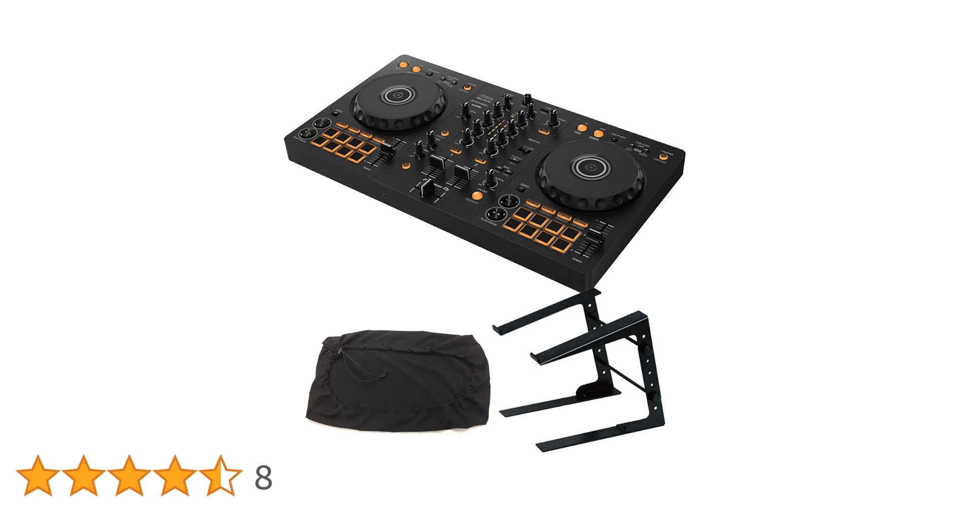 Amazon | パイオニア DJコントローラー DDJ-FLX4 + PCスタンド +