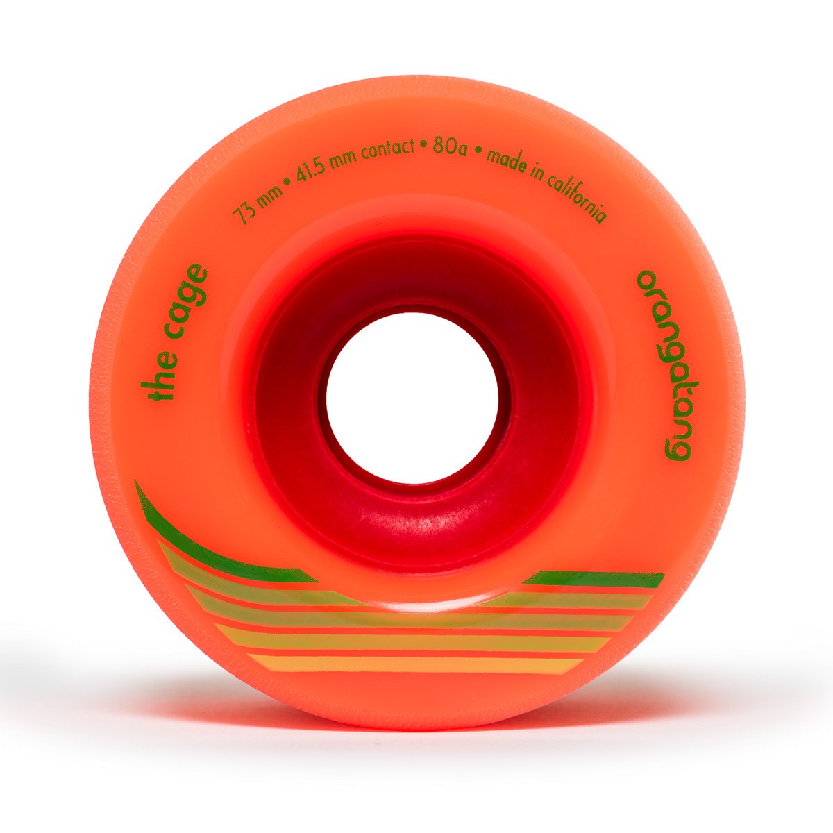 オランガタン　THE CAGE 73mm 80a ウィール Amazon | Orangatang Cage 73mm 80a Orange Longboard Skateboard