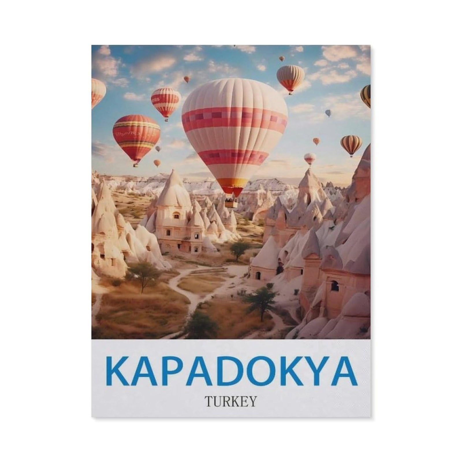 BEAYODKP 5D Diamond Painting，Kapadokya Turkey（50x60cm）