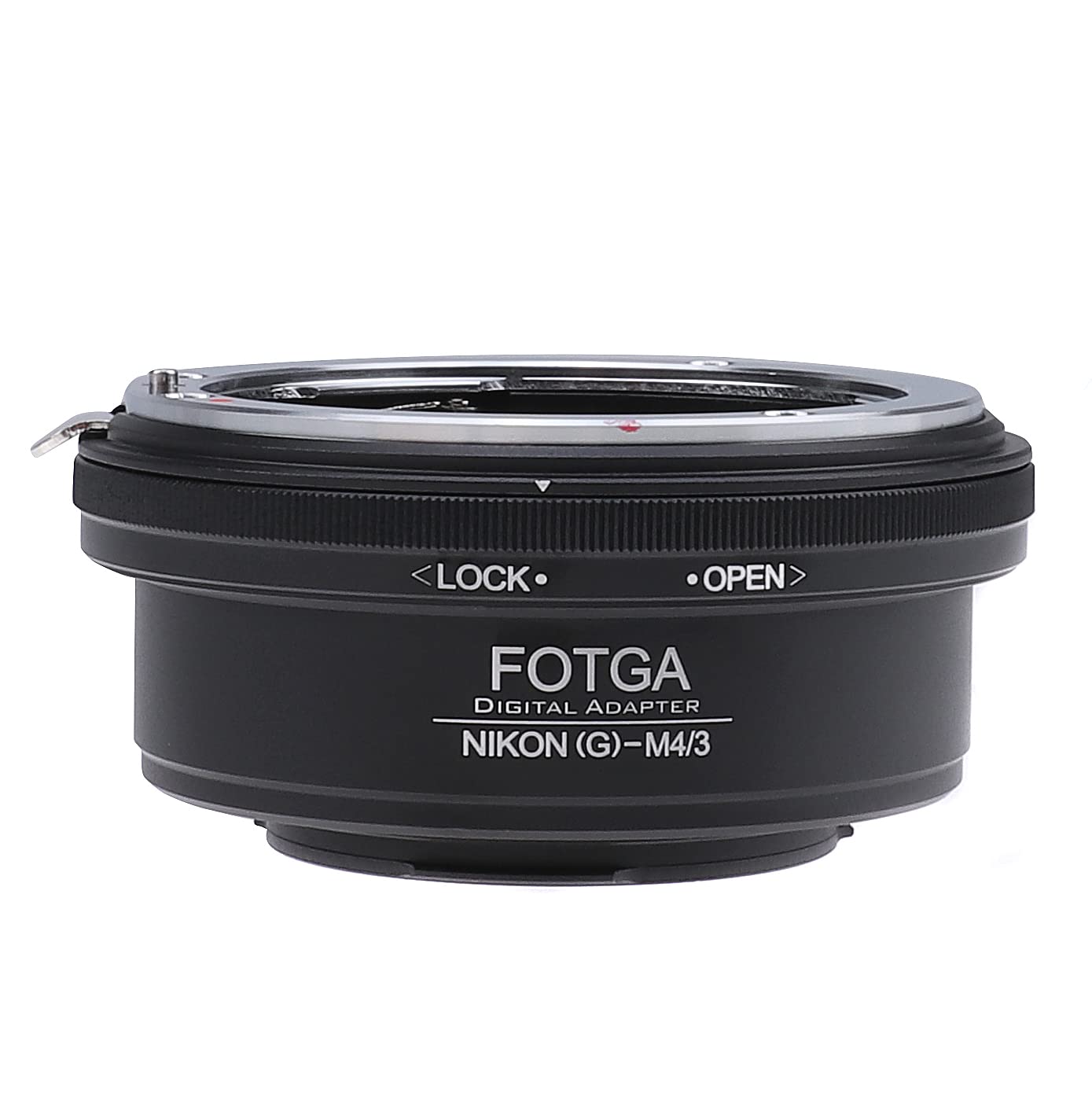 Hersmay Anello adattatore per obiettivo Nikon G F AI AIS su Micro Four Third MFT M4/3 Mount Camera per Panasonic G3 G10 GF1 GF2 GF3 GH2 GH4 GH5S per Olympus E-P3 E-PL1 E-PL2 Pen E-M5 Mark II E-M10