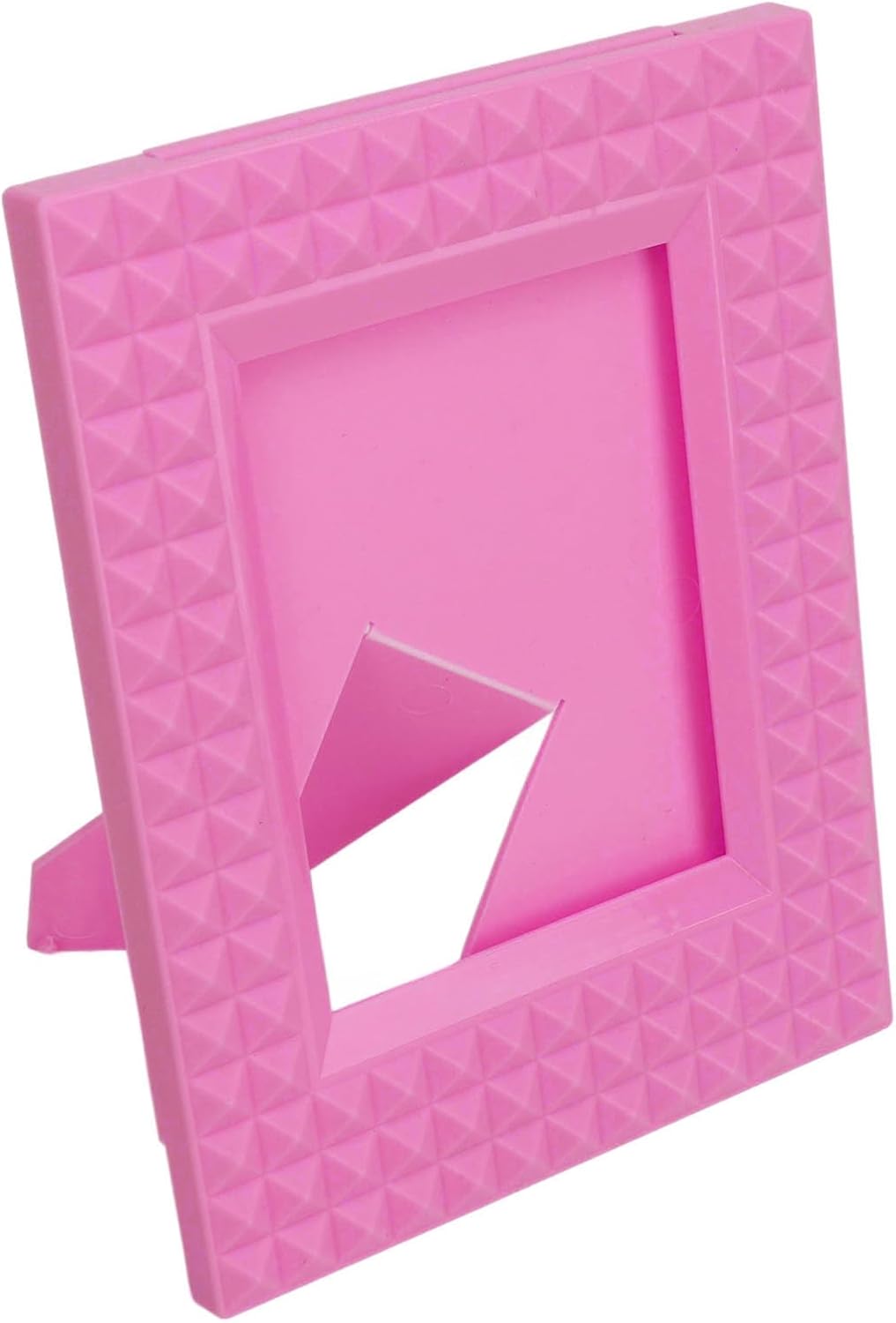 Mini Photo Frames C Atible with Mini, Cameras, Desktop Tabletop Plastic Instant 4.3x3.3in Picture Frames (Pink)