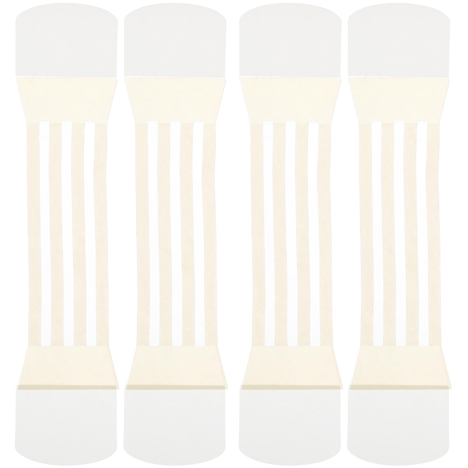 minkissy 4pcs Neck Lift Stickers Face Lift Tape with Bands Neck Tape Lifting Invisible Face Tape Lifting Invisible Face Lifting Tape Neck Lift Tape Adhesive Strip Rubber Make up Miss