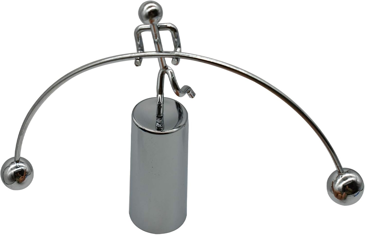 Maydahui Balance Physics Toy Desk Weightlifter Steel Man