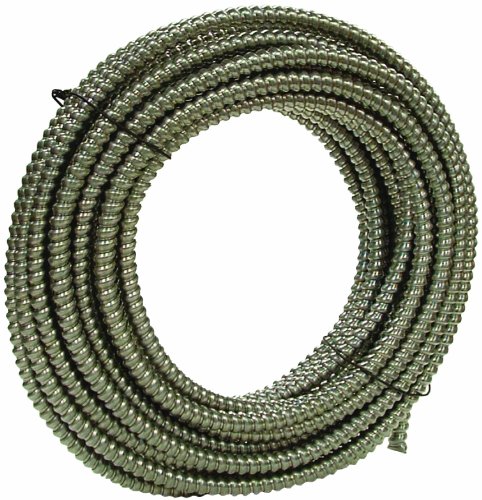 Woods 55082103 Alflex Type Rwa Flexible Metal Conduit, Gray