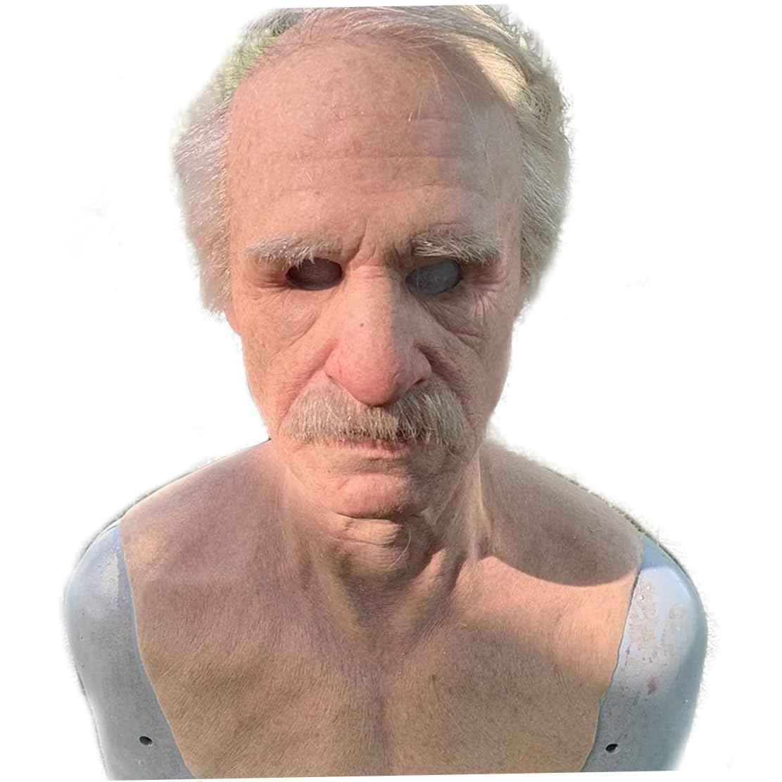 Realistische Alte Mann Maske - Latex Halloween Maske Für Cosplay