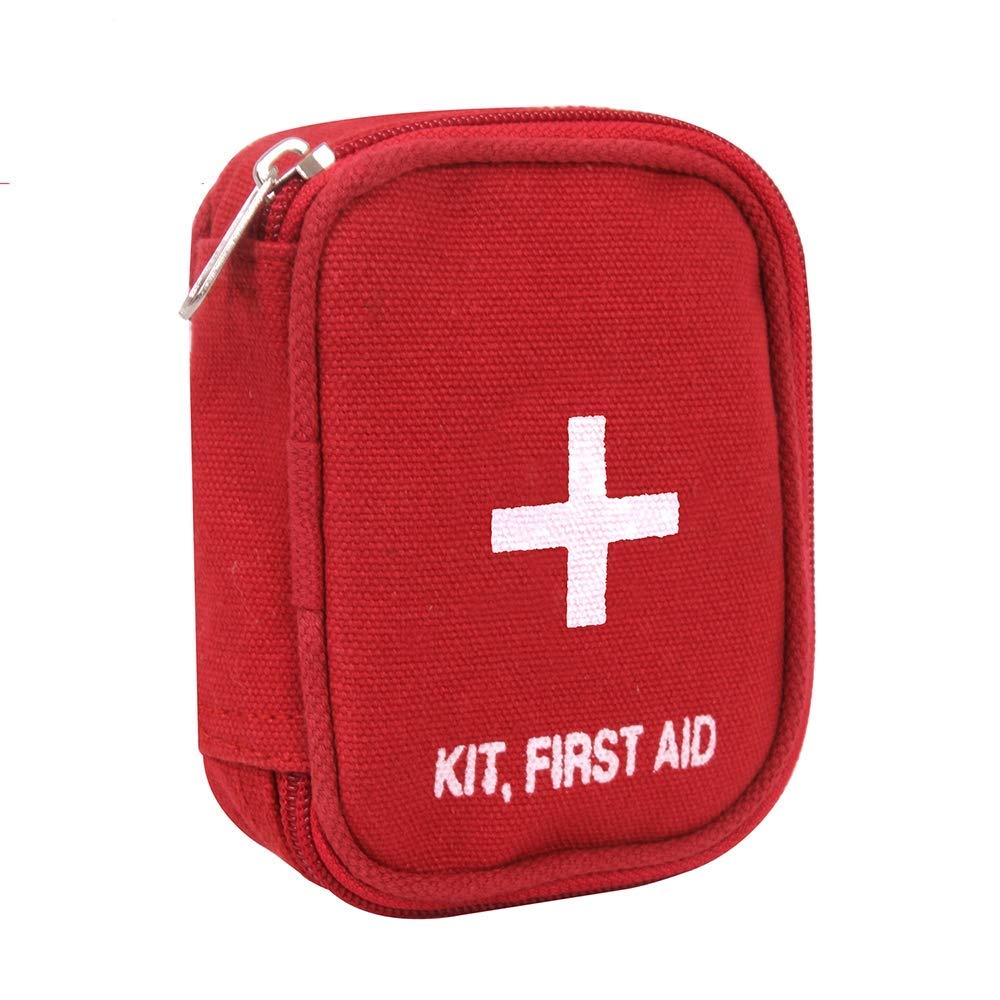 Amazon.co.jp: Rothco 軍事ジッパー救急キットポーチ レッド