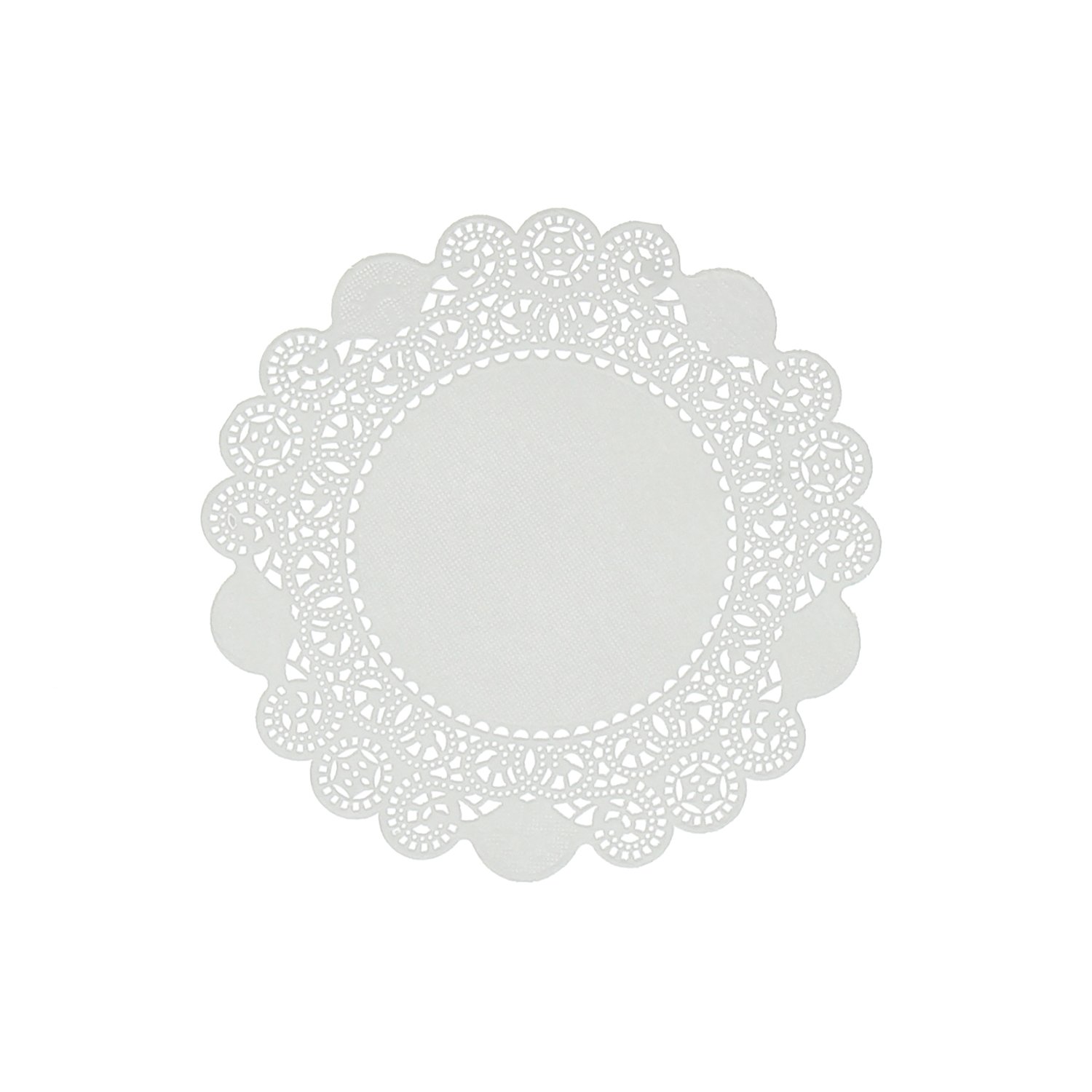 Royal 5 Inch Disposable Paper Lace Doilies, Case of 10,000