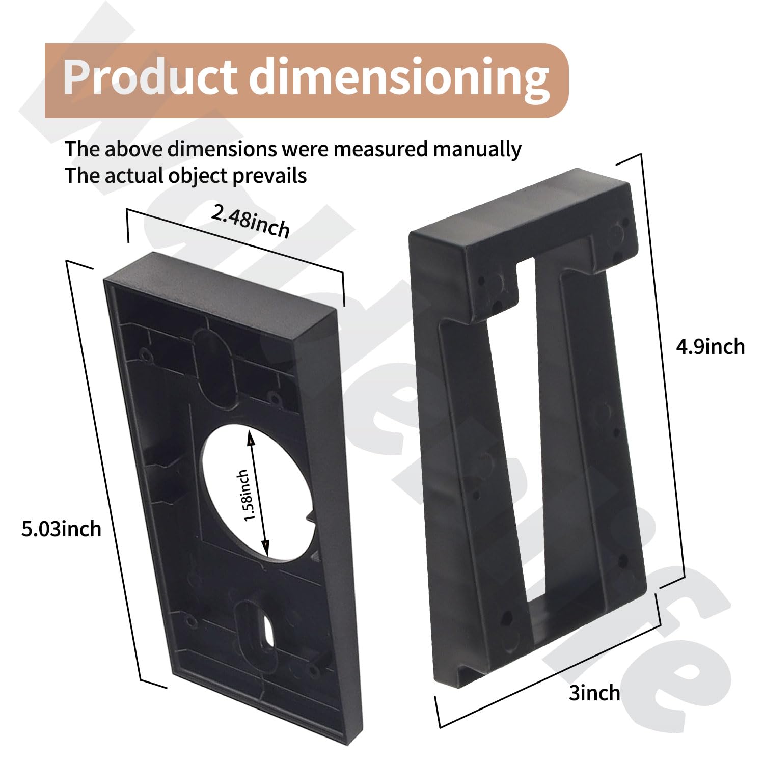 Doorbell Replacement Ring Doorbell Pro Vinyl Siding Mount Ring