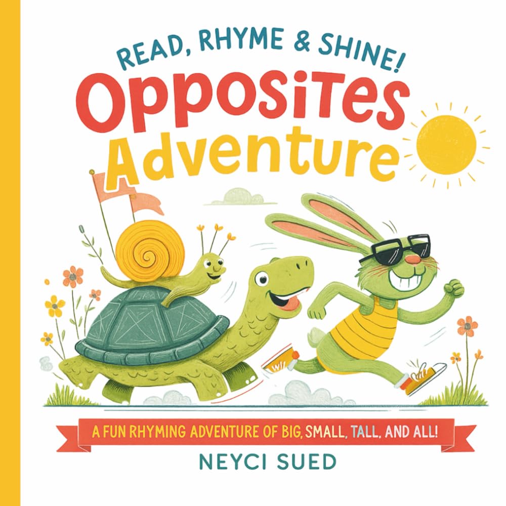 Read, Rhyme & Shine! – Opposites Adventure.: Learn Opposites for Kids with Fun Rhymes, Bright Pictures, and Early Learning Words
