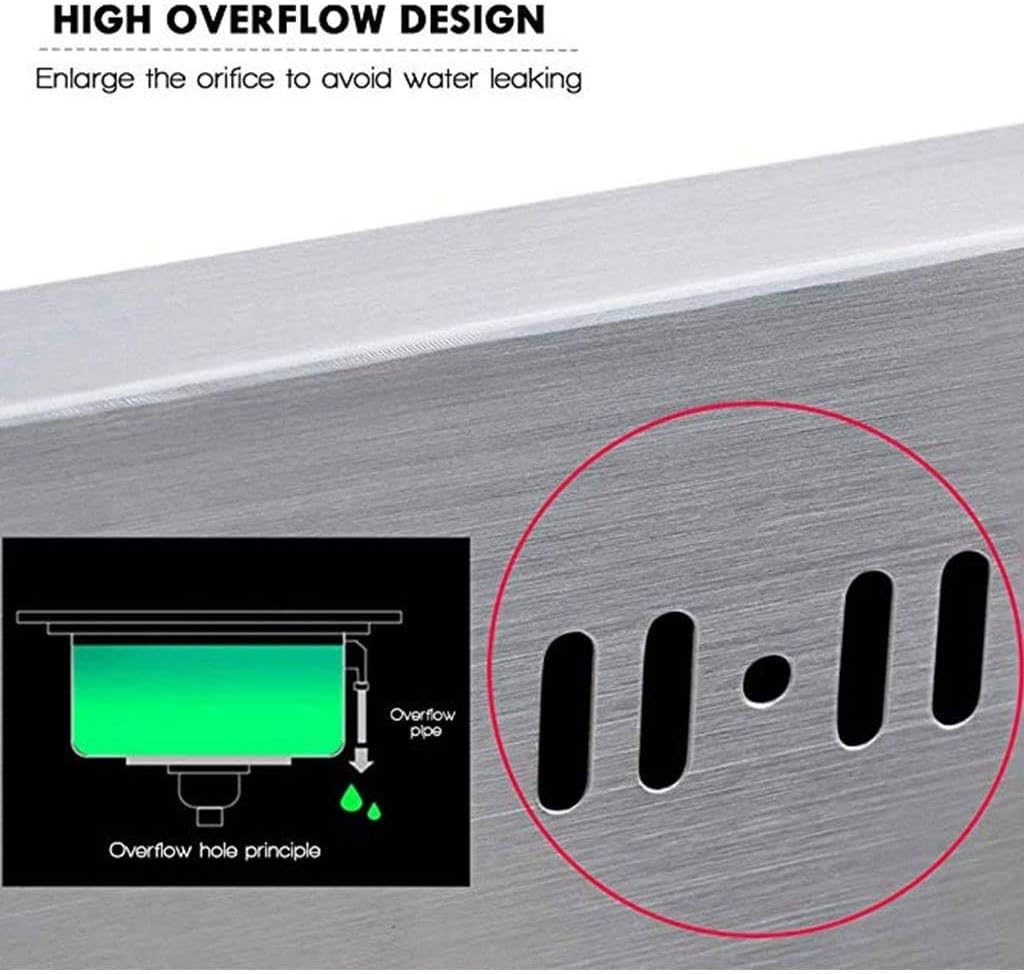 27-inch Undermount 60/40 Double Bowl Stainless Steel Kitchen Sink, Brushed Stainless Steel Kitchen Sink Undermount or Flush Mount