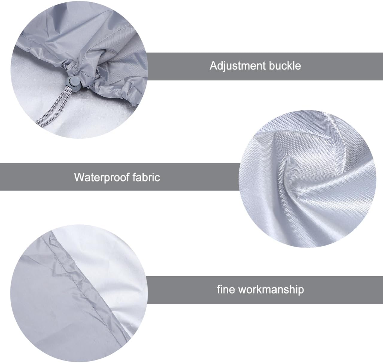 Round Hot Tub Cover 6ft Round Pool Cover Inflatable Hot Tub Covers Replacement Solar Spa Cover Protector, Reduce Water Evaporation, Grey, 74.80 X 11.81 Inches