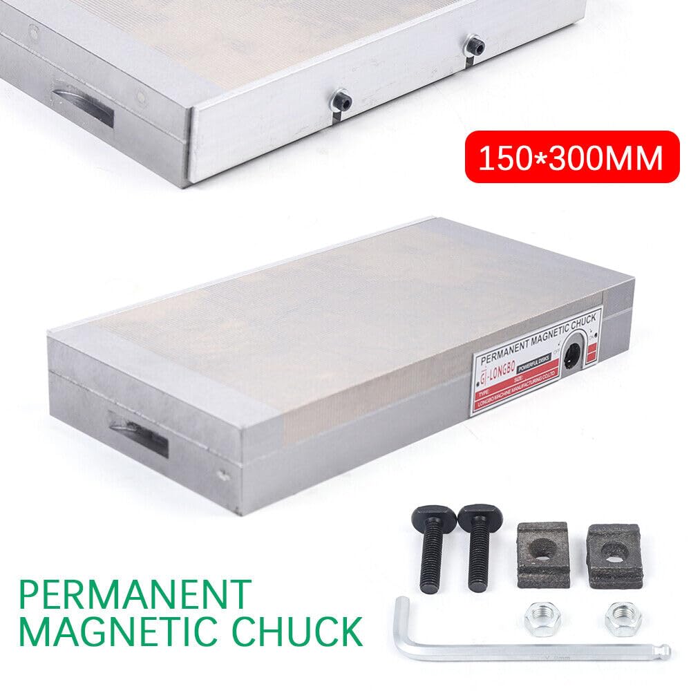 Permanente Magnetspannplatte 150x150mm – Ideal Für Schleifmaschinen & Tischbohrmaschinen