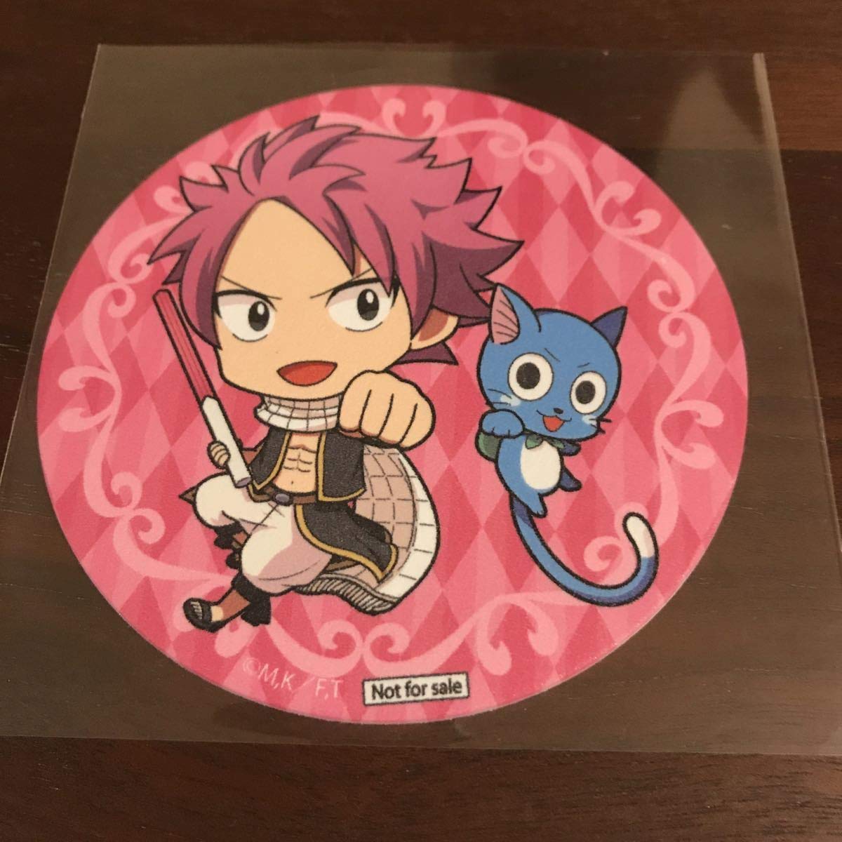FAIRYTAIL チュロスターコラボ コースターコンプセット Amazon.co.jp: フェアリーテイル ナツ ハッピー コースター 特典
