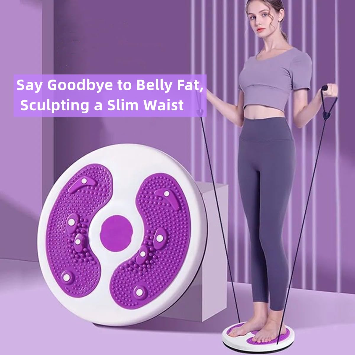 Twist Disc Per Dimagrimento - Con Contatore, Per Addominali E Cosce - Foto 10