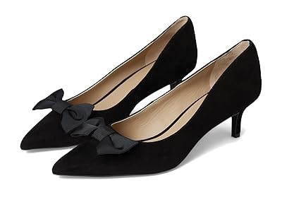 Lauren Ralph Lauren Adrienne Bow-Trim Suede Pumps Women