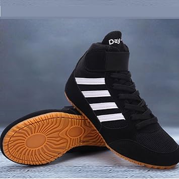 Zapatos de boxeo,Zapatillas de Lucha,Botas de Boxeo,Unisex,Superior de Malla Transpirable,Antideslizantes,Confort,Duraderos,Capacitación de Fitness Zapatos de Boxeo,para Hombre,Mujer,Juvenil5