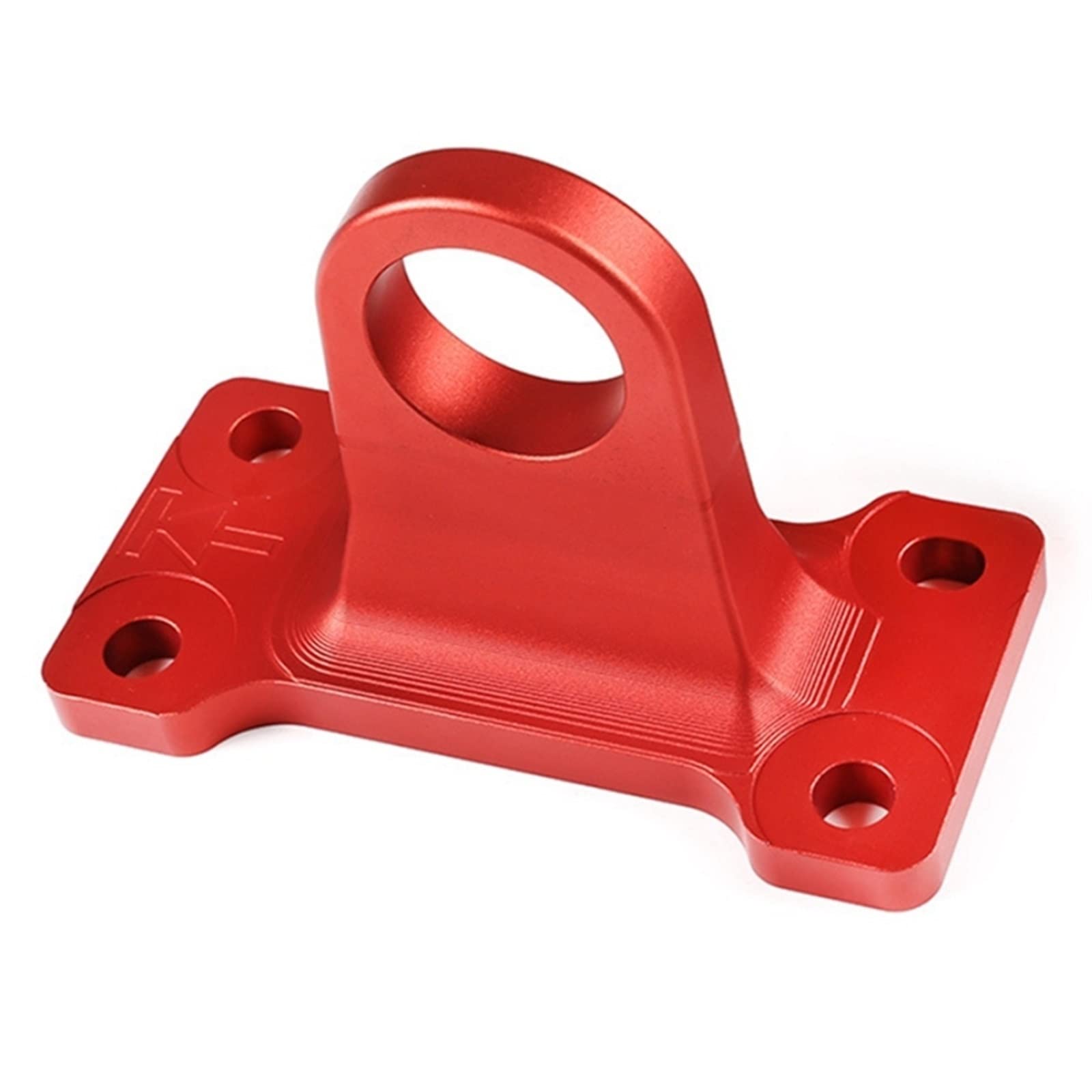 PortablPractical Trailer Hitch Shape Trailer Tylny zderzak ze stopu aluminium Ciężki zaczep do przyczepy Hak holowniczy (kolor: czerwony)