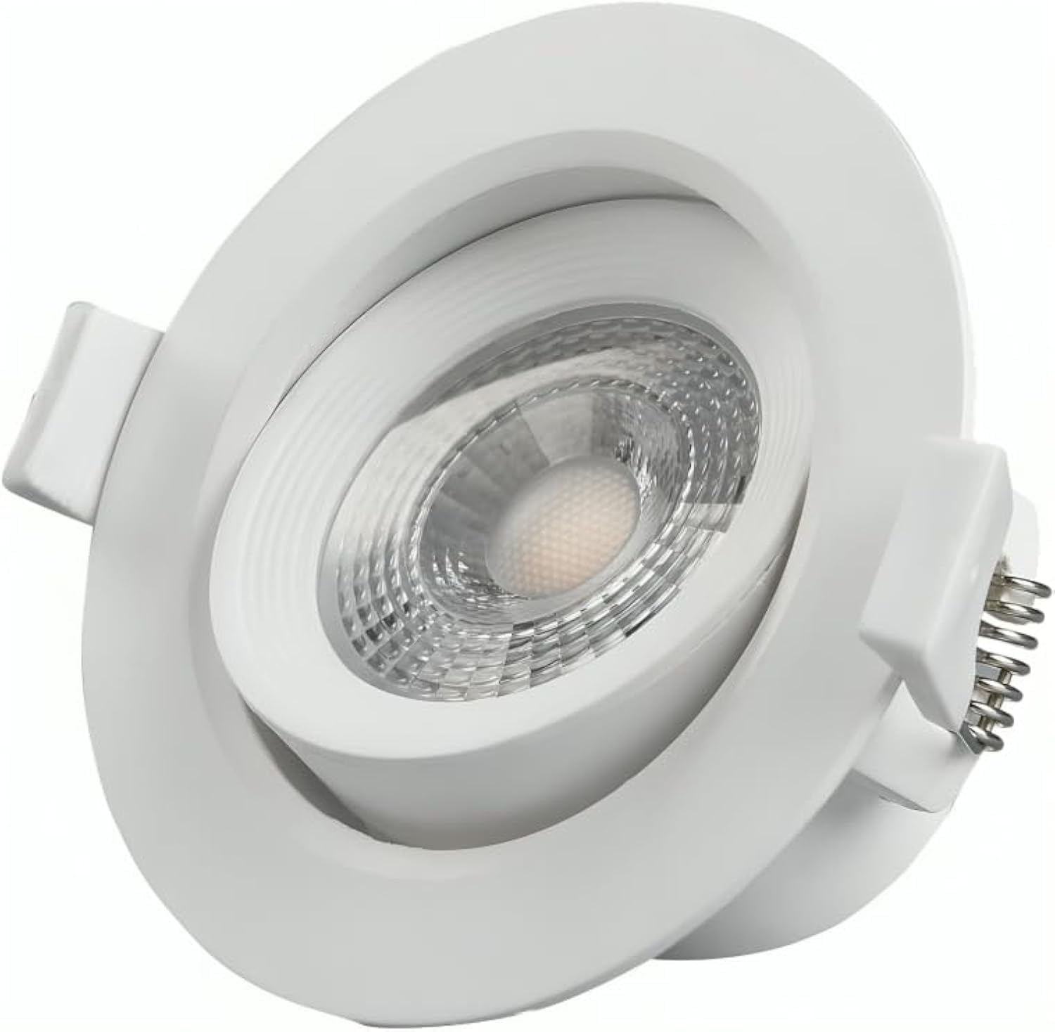 Royal Apex Adjustable Round LED Downlight 7W 240VAC -White Ceiling Spotlight IP40 Rated | For Indoor Home & Office Use (6500K-Day Light-)