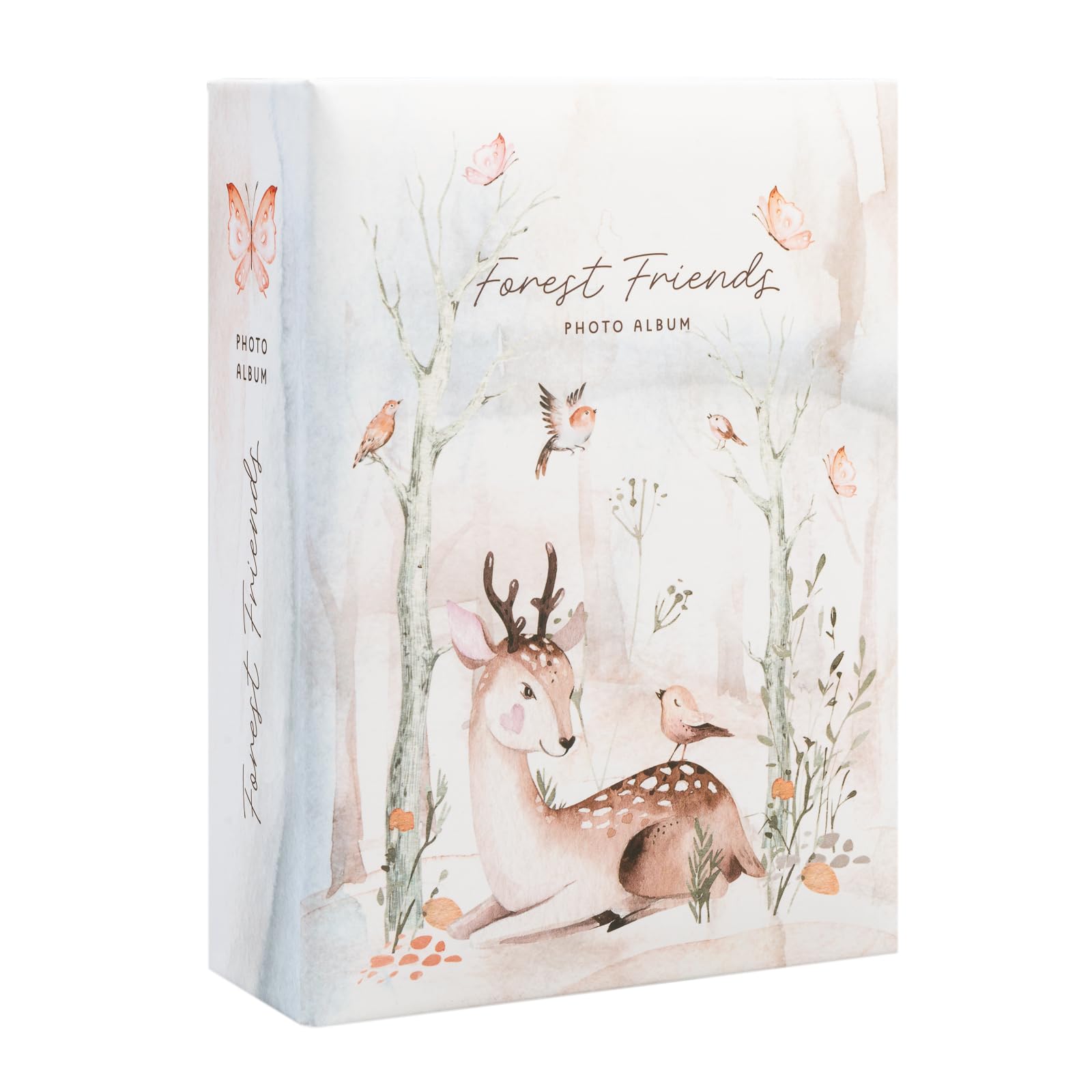 Grupo Erik FotoAlbum Botanical Wild Flowers - album 16x16 cm met 200 zakken - Album Hardcover 22,5 x22 cm